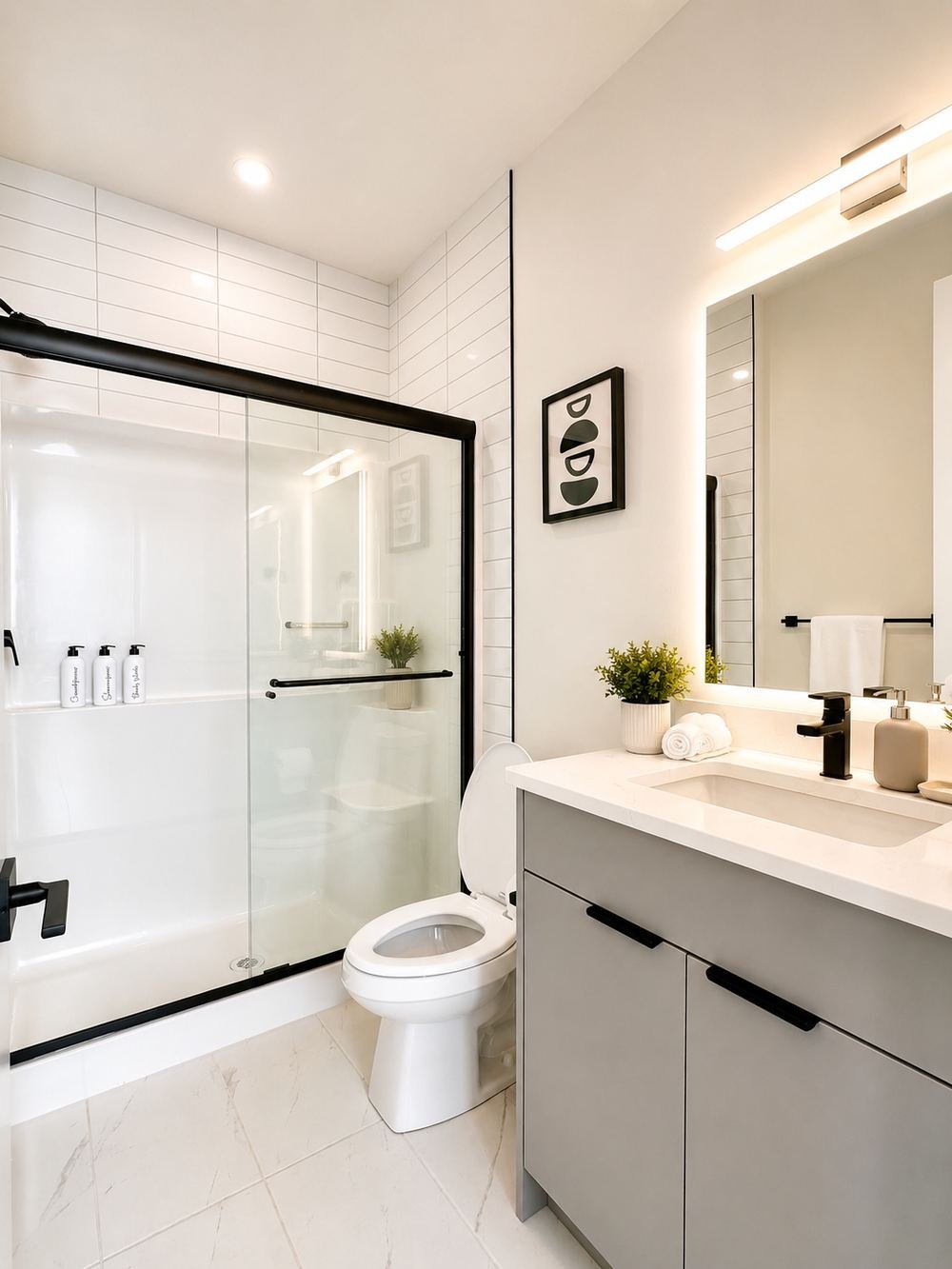Modern bathroom