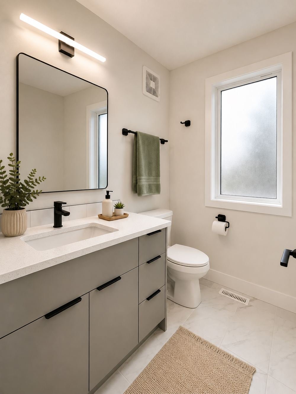 Modern bathroom