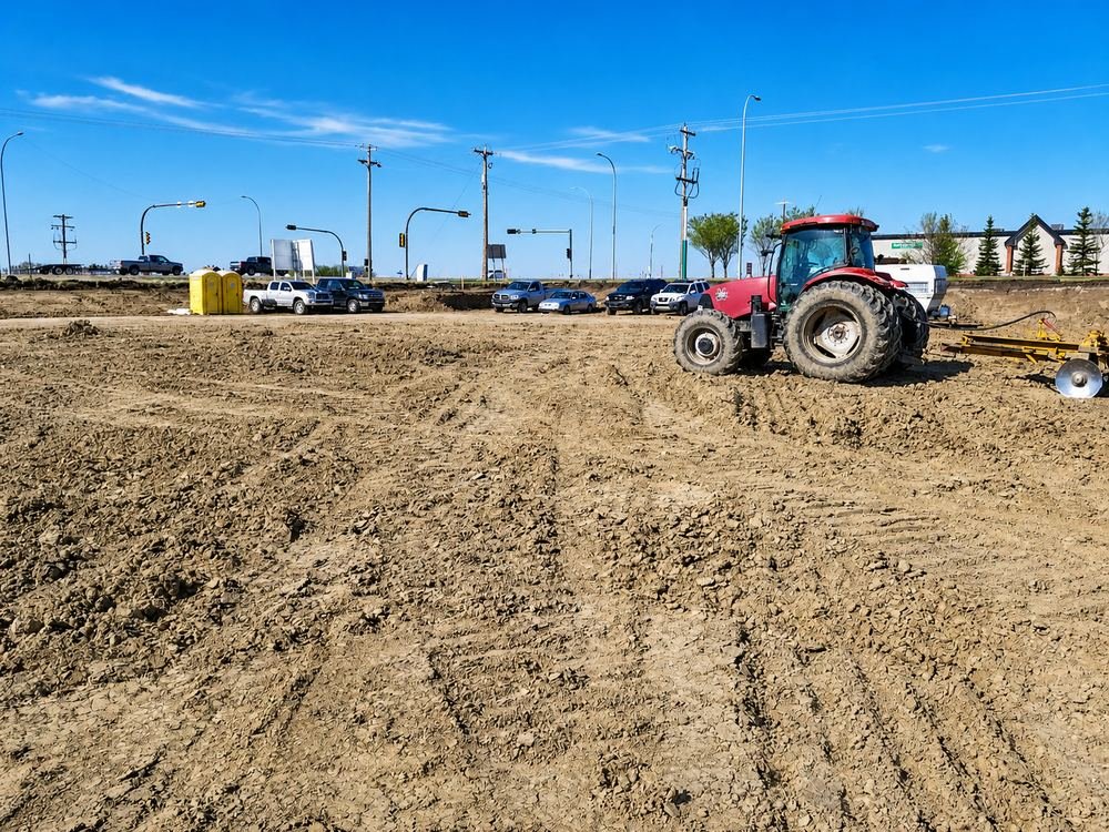 Site grading and earthworks