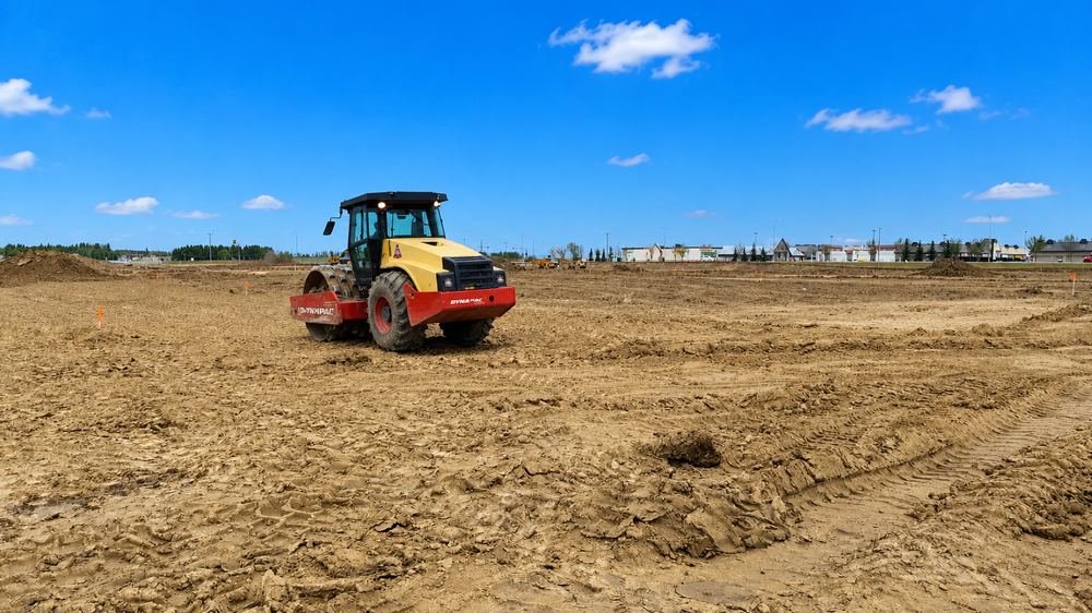 Compaction — building pad preparation