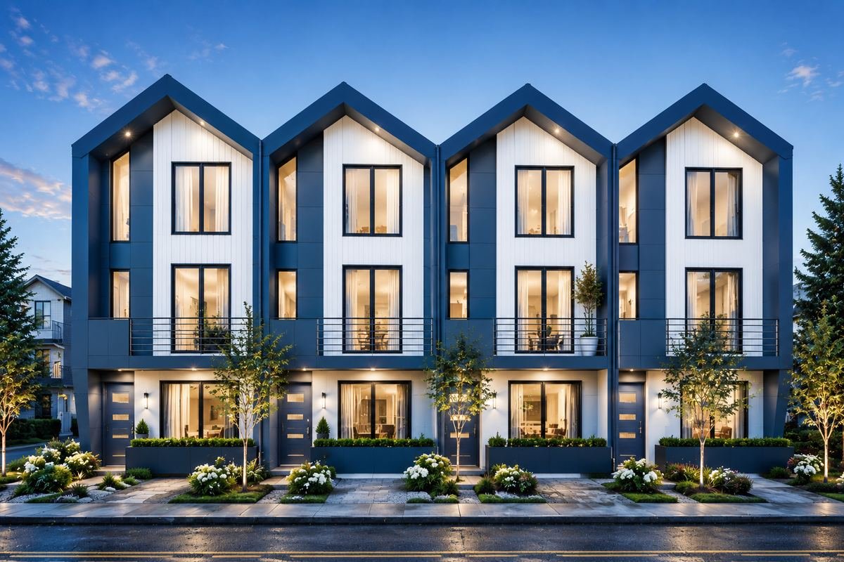 New townhome development