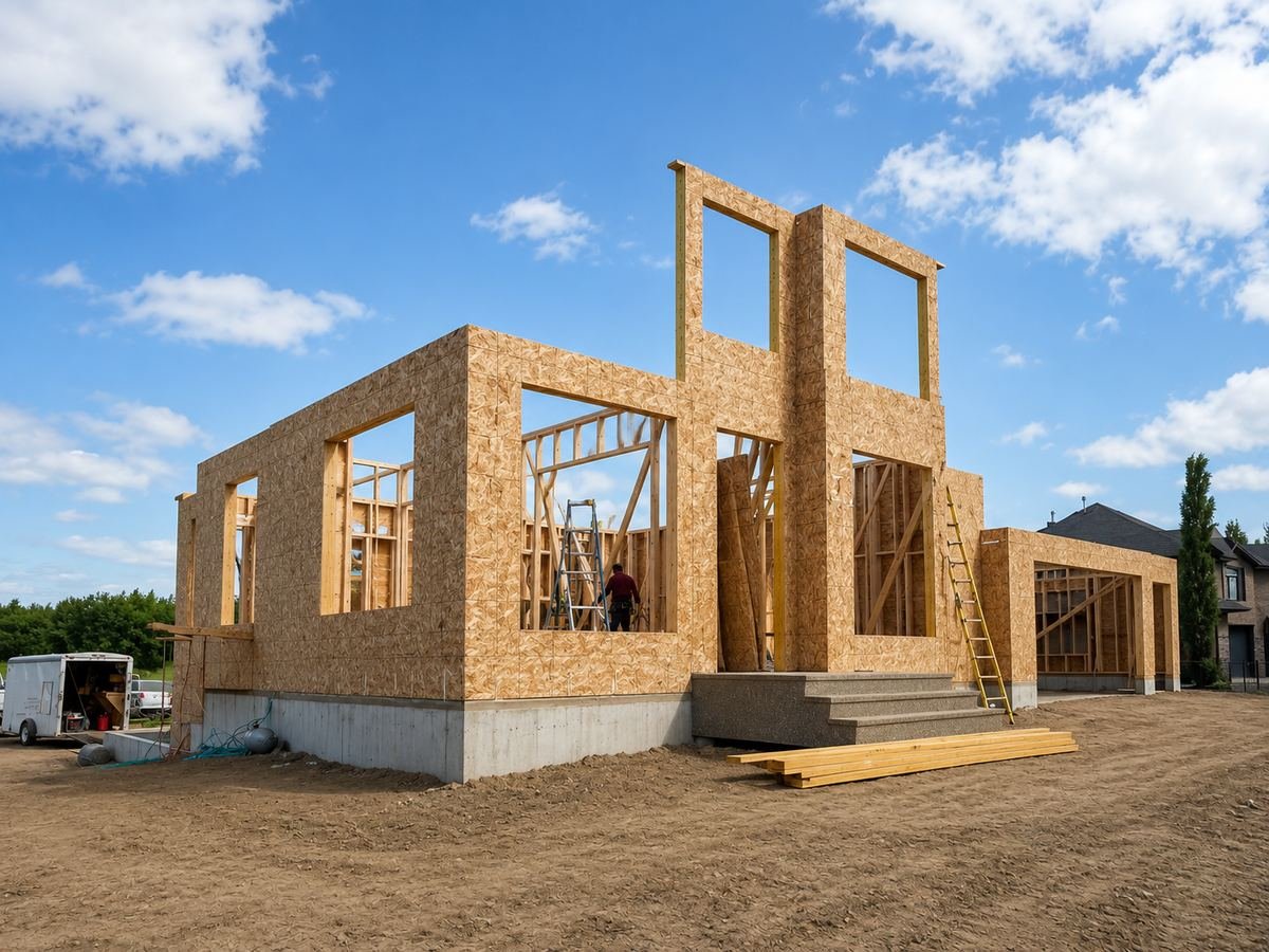 Home framing under construction management