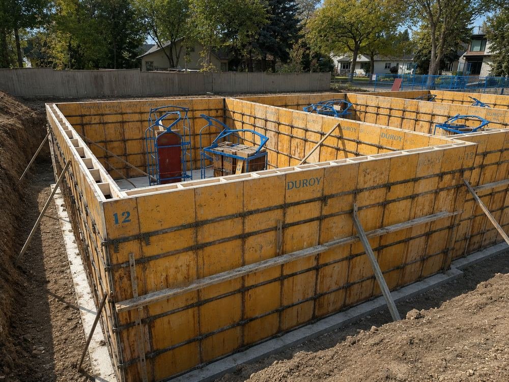Foundation formwork