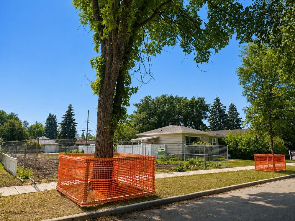 Site protection and tree preservation